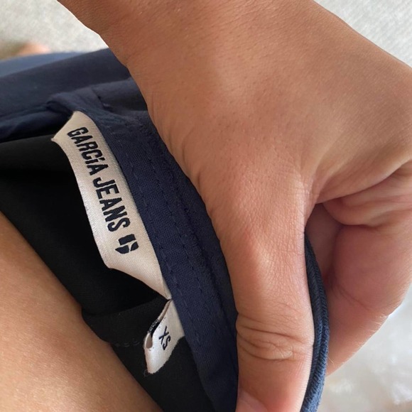 Super soft blue mini skirt size xs - Picture 4 of 4